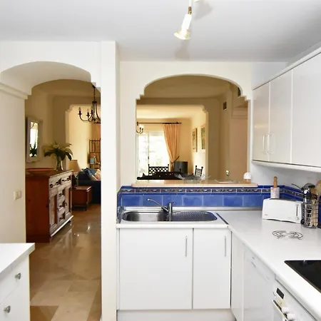 Beautiful With Golf & Views Mijas Golf Lägenhet *